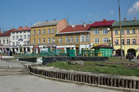 Zespół kamienic i Rynek przed remontem