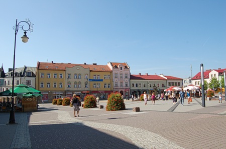 Zespół kamienic i Rynek po remoncie