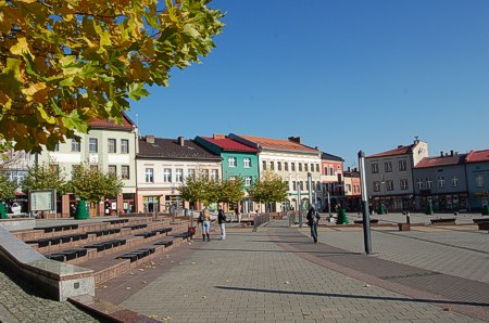 Zespół kamienic i Rynek po remoncie