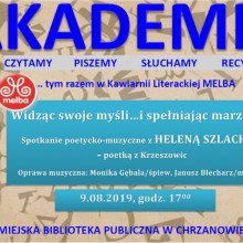 AKADEMIA SŁOWA TYM RAZEM GOŚCI W KAWIARNI LITERACKIEJ MELBA